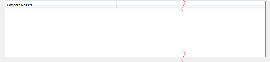 Compare Files and Folders Results Controls
