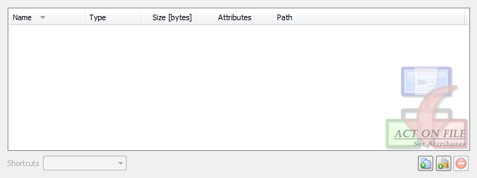 Set Attributes Selection Controls